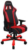 Компьютерное кресло DXRacer King OH/KS06 игровое, обивка: искусственная кожа, цвет: черный/красный